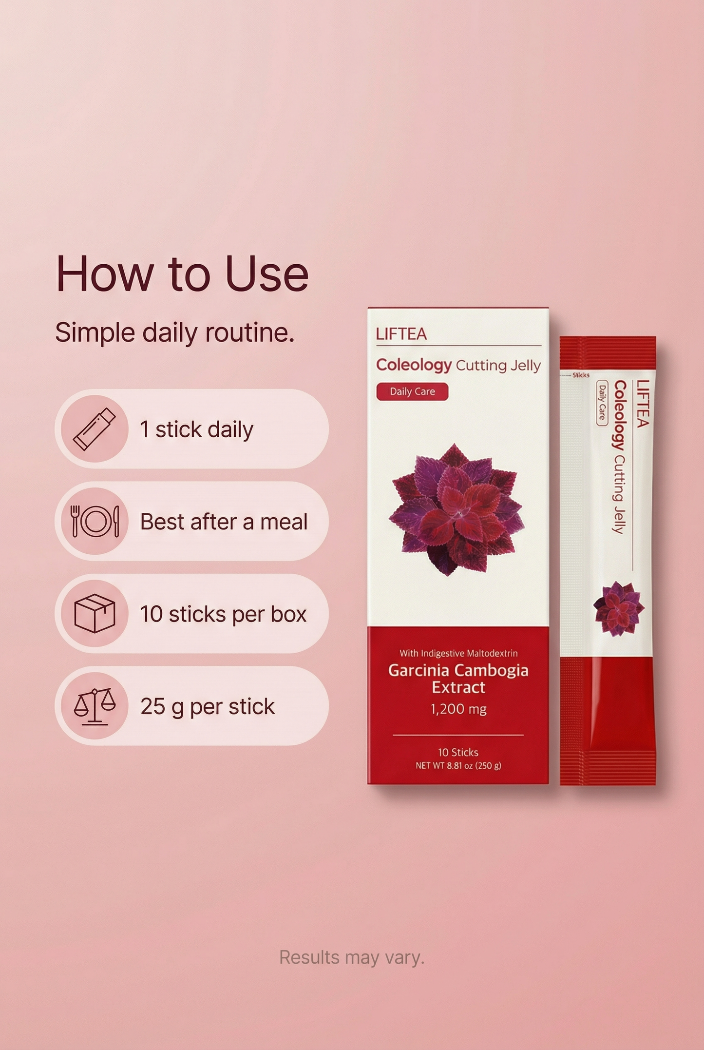LIFTEA® Slim jelly sticks