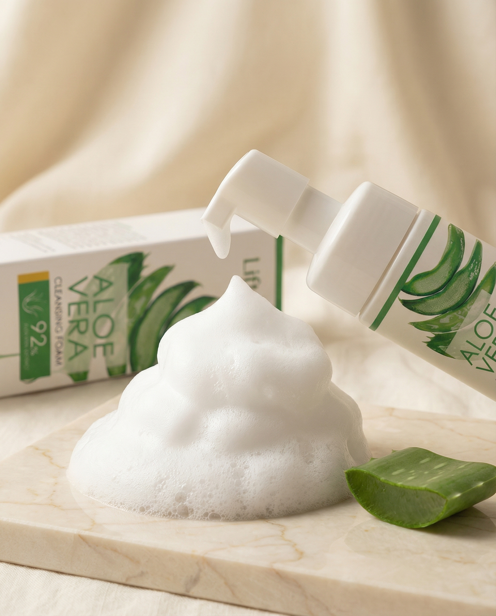 Science of the foam.